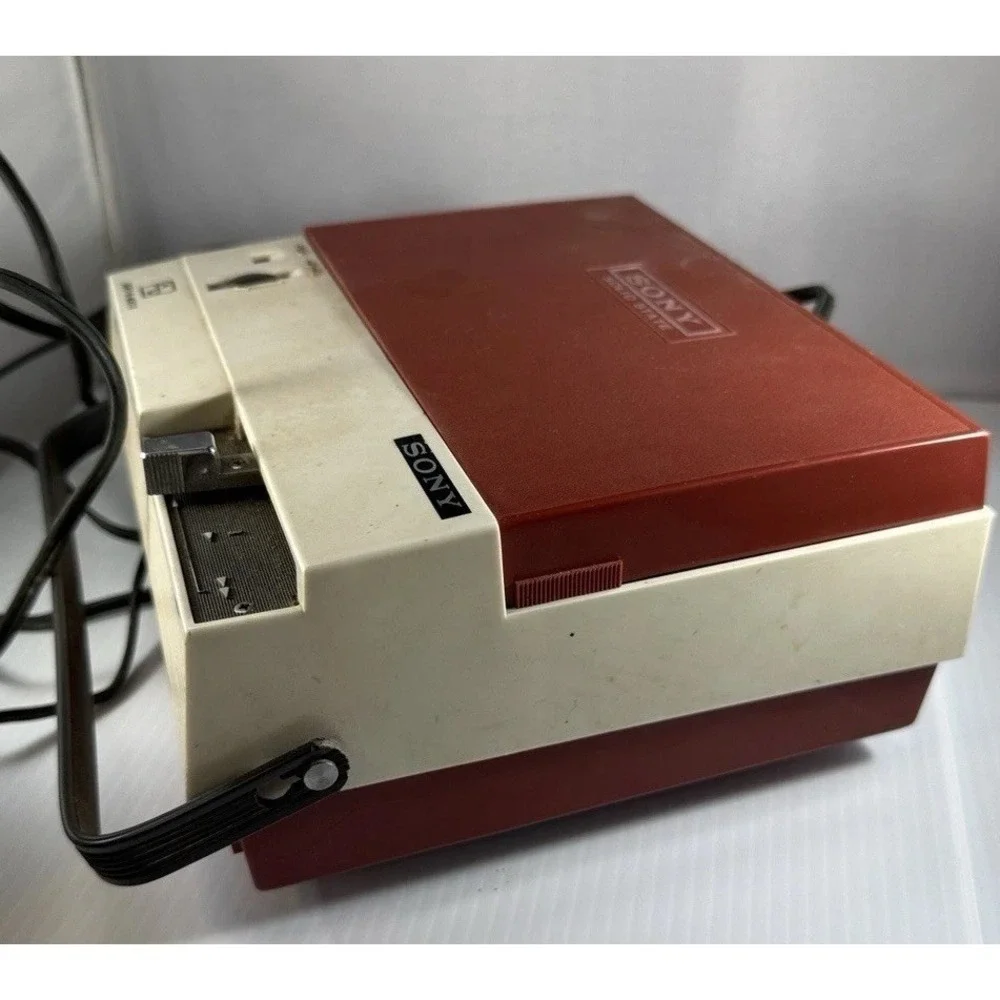 Sony O Matic Solid State TC-123 Reel to Reel Vintage WithPlayable Recorded Tape!